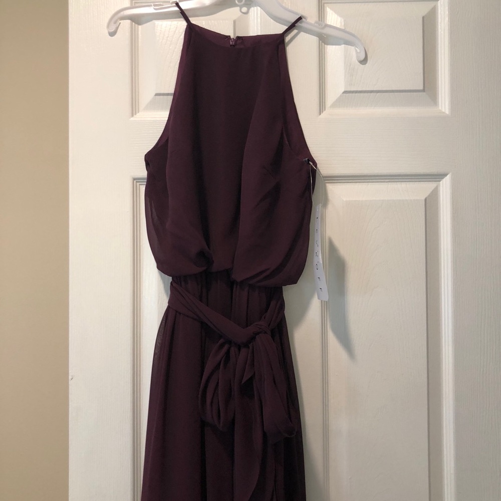 NWT✨ eggplant gown